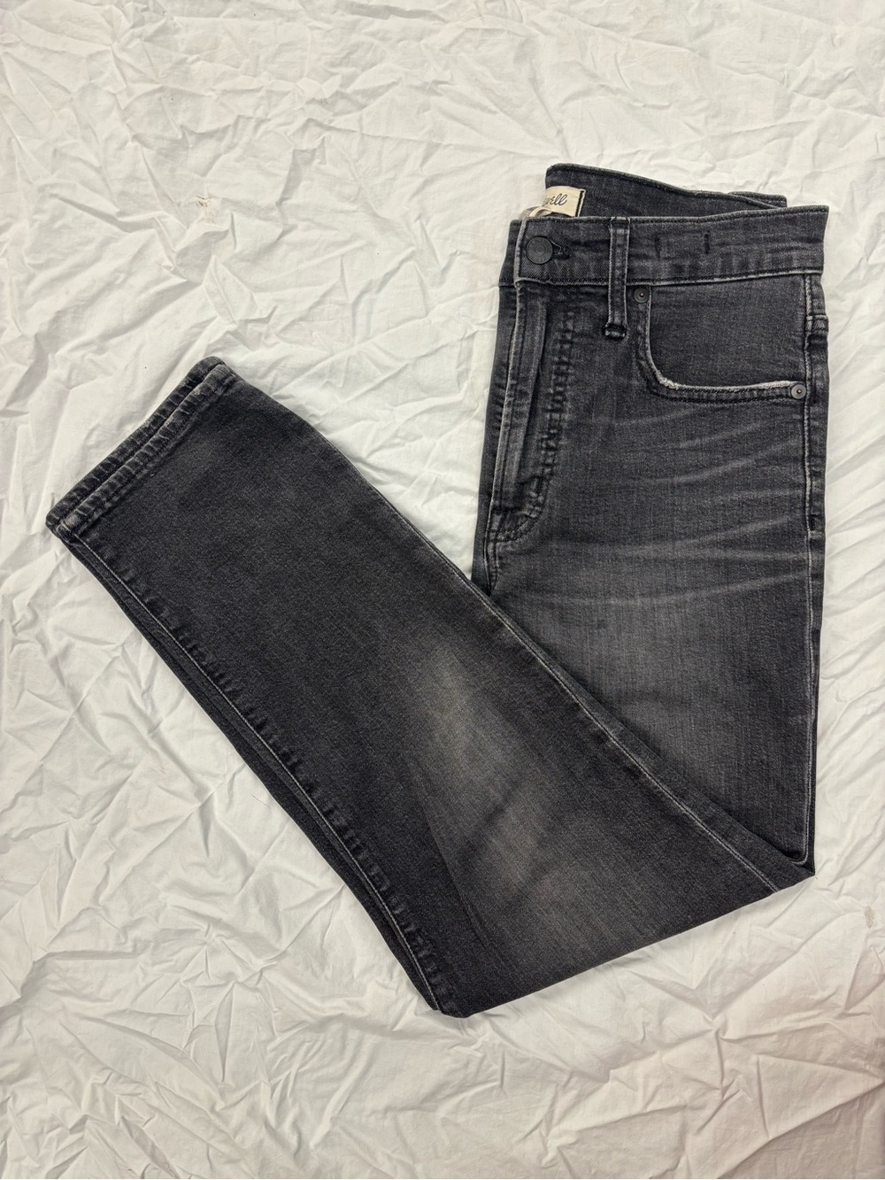 Madewell Black Washed ‘The Perfect Vintage Crop Jean’ | Size 27